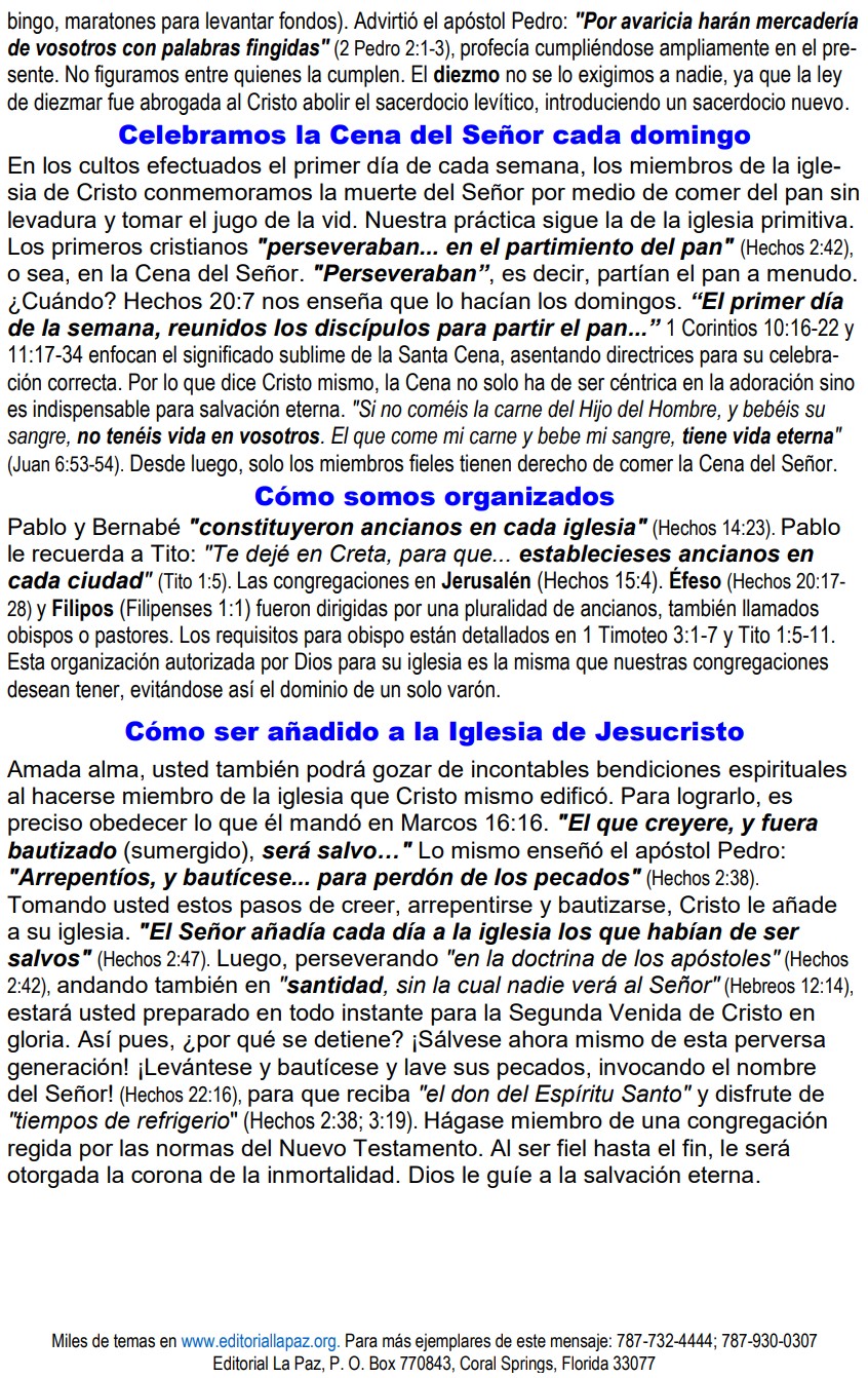 Página de 01- Conozca la Iglesia que Cristo Edifico